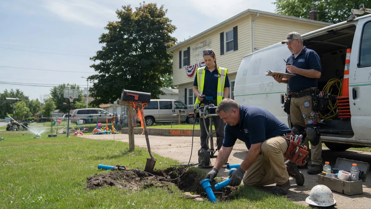 Slab Leak Repair in Burlington, MI near me